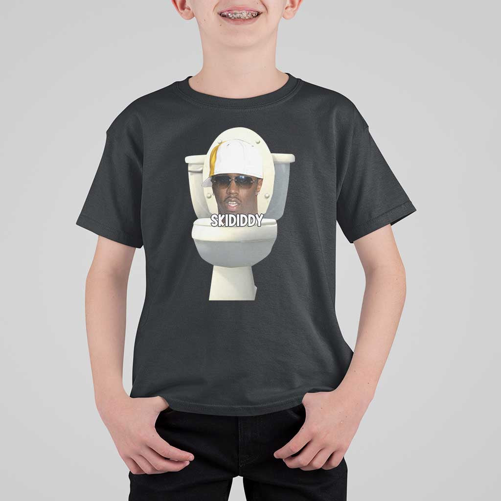 Funny Diddy T Shirt For Kid Diddy Skibidi Toilet Meme - Wonder Print Shop