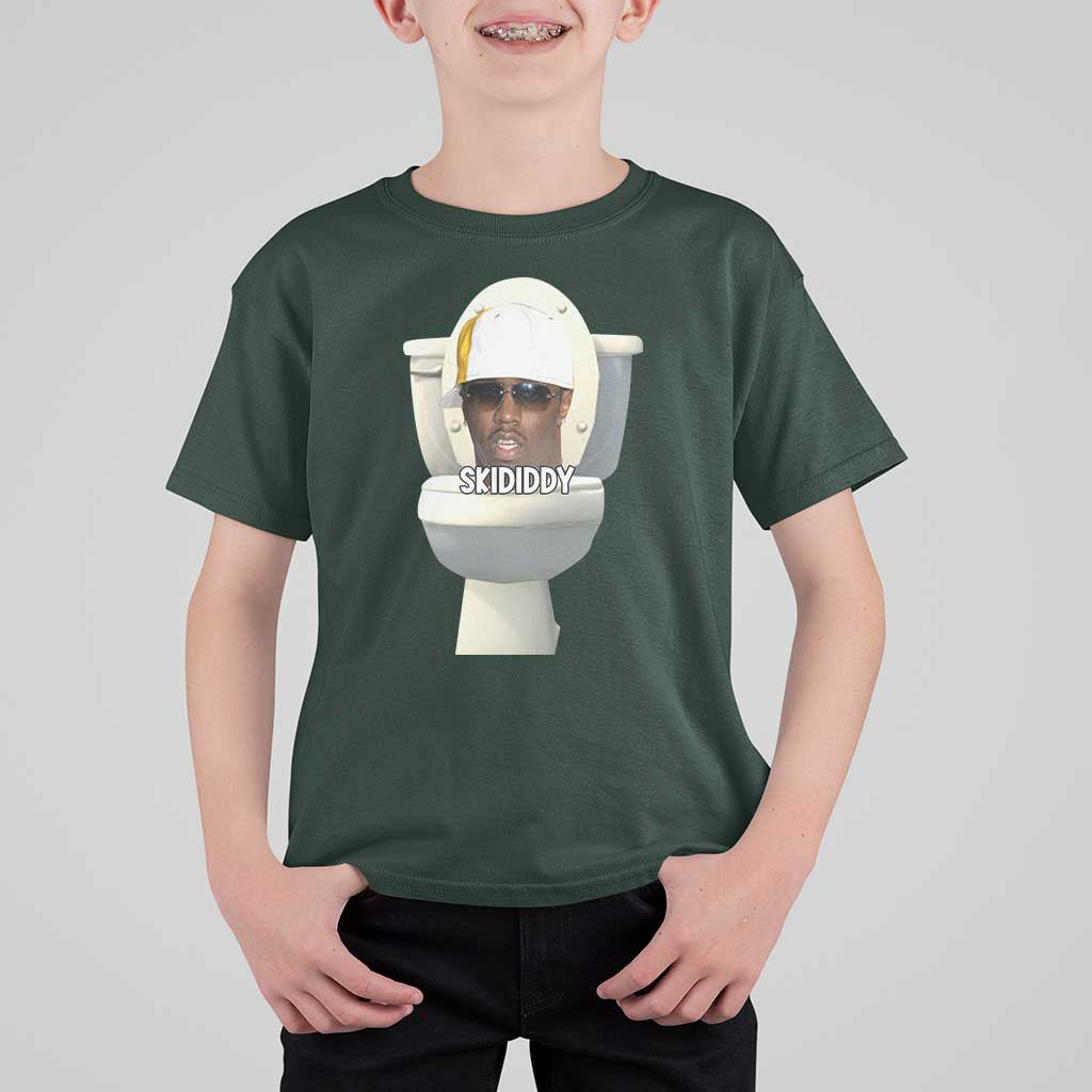 Funny Diddy T Shirt For Kid Diddy Skibidi Toilet Meme - Wonder Print Shop