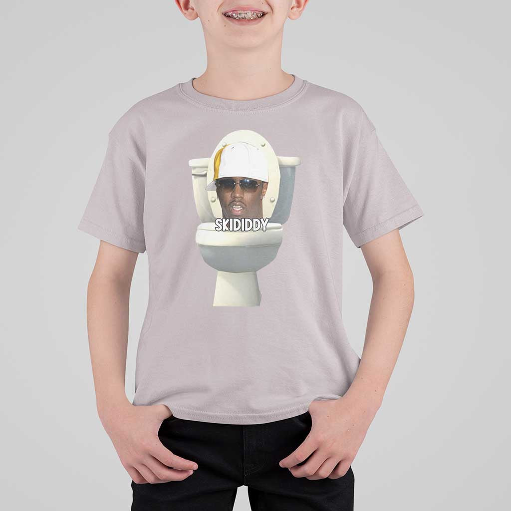 Funny Diddy T Shirt For Kid Diddy Skibidi Toilet Meme - Wonder Print Shop