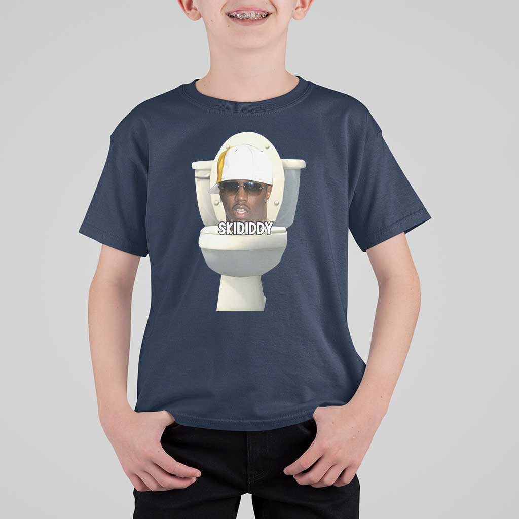 Funny Diddy T Shirt For Kid Diddy Skibidi Toilet Meme - Wonder Print Shop