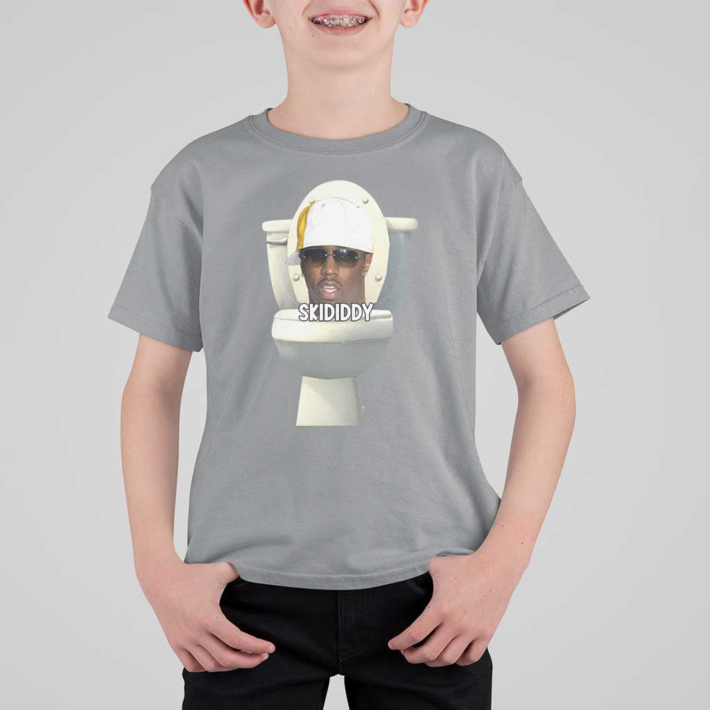 Funny Diddy T Shirt For Kid Diddy Skibidi Toilet Meme - Wonder Print Shop