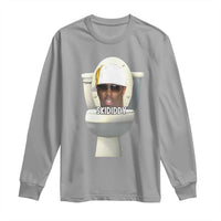 Funny Diddy Long Sleeve Shirt Diddy Skibidi Toilet Meme - Wonder Print Shop