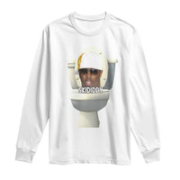 Funny Diddy Long Sleeve Shirt Diddy Skibidi Toilet Meme - Wonder Print Shop