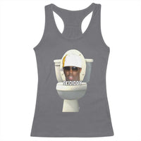 Funny Diddy Racerback Tank Top Diddy Skibidi Toilet Meme - Wonder Print Shop