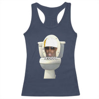 Funny Diddy Racerback Tank Top Diddy Skibidi Toilet Meme - Wonder Print Shop