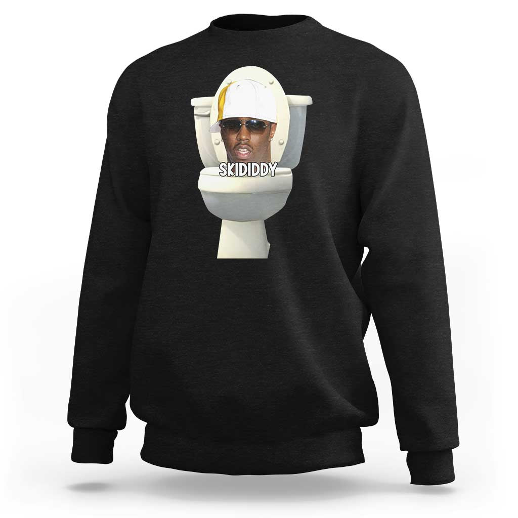 Funny Diddy Sweatshirt Diddy Skibidi Toilet Meme - Wonder Print Shop