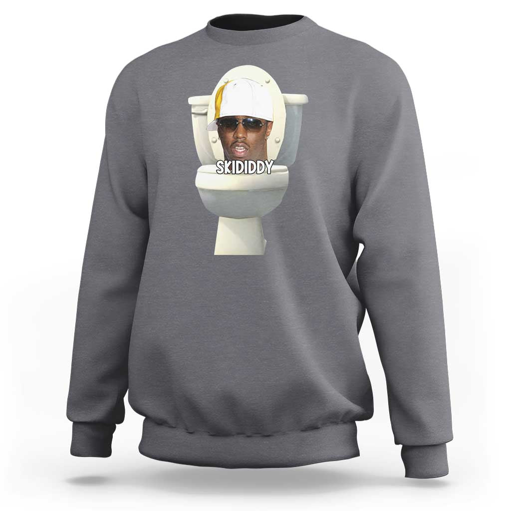 Funny Diddy Sweatshirt Diddy Skibidi Toilet Meme - Wonder Print Shop