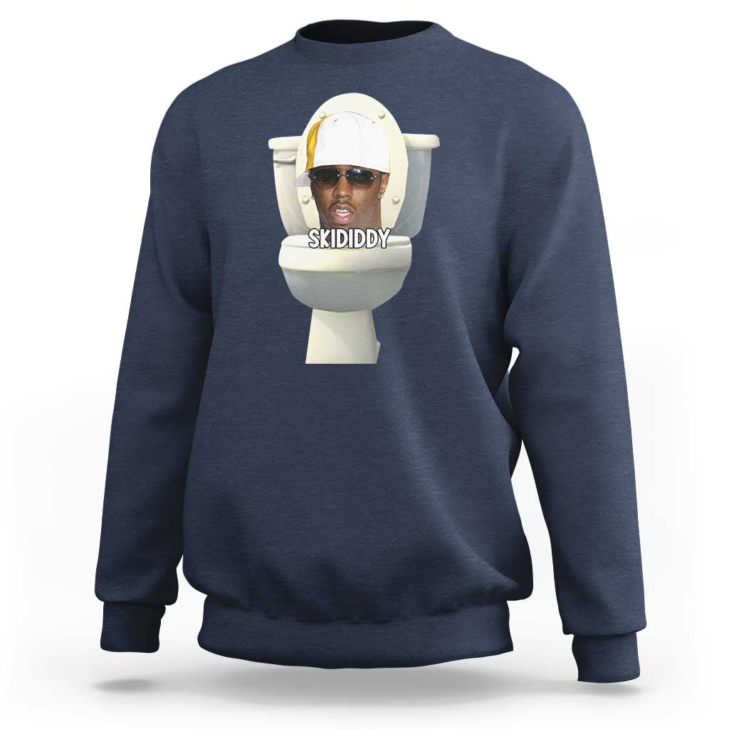 Funny Diddy Sweatshirt Diddy Skibidi Toilet Meme - Wonder Print Shop