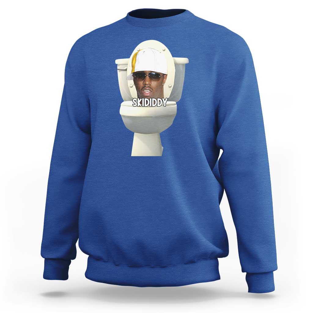 Funny Diddy Sweatshirt Diddy Skibidi Toilet Meme - Wonder Print Shop