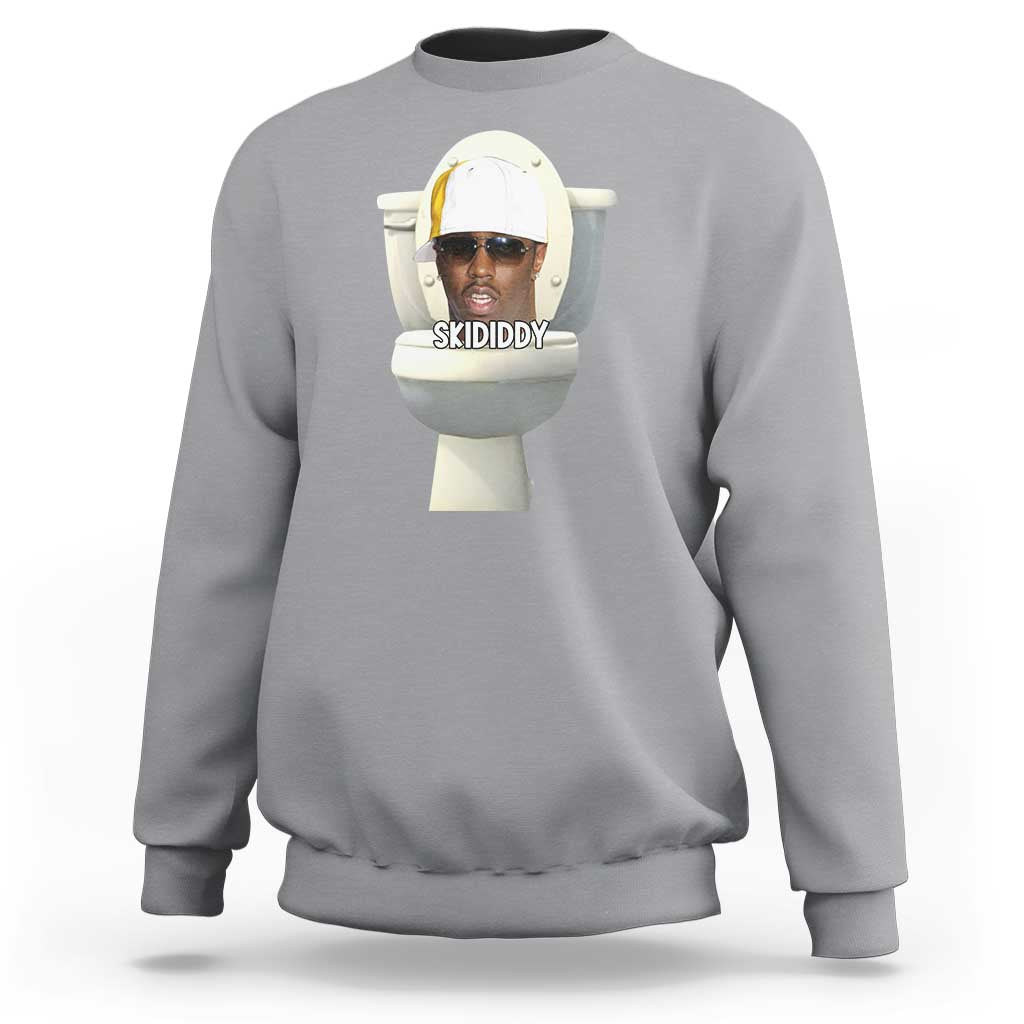 Funny Diddy Sweatshirt Diddy Skibidi Toilet Meme - Wonder Print Shop