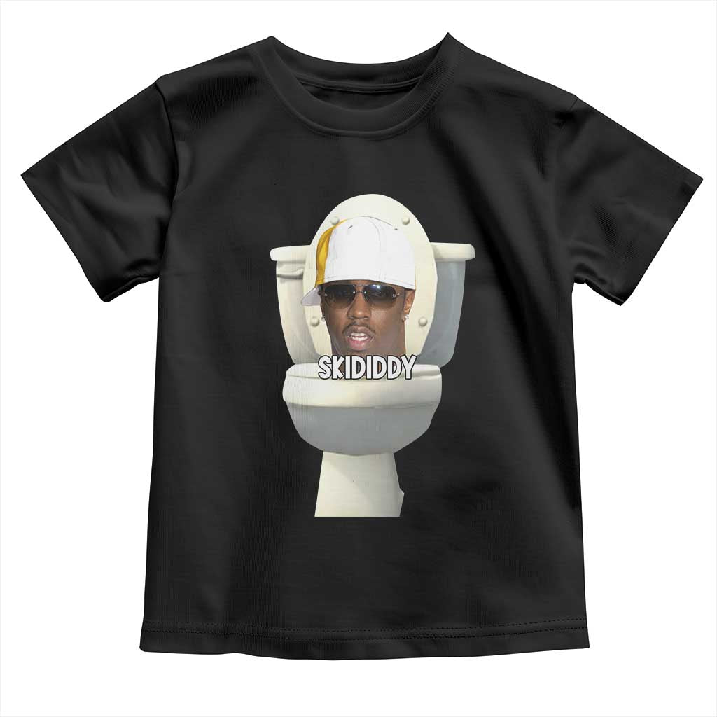 Funny Diddy Toddler T Shirt Diddy Skibidi Toilet Meme - Wonder Print Shop