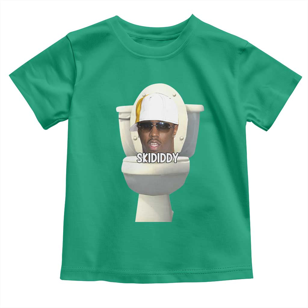 Funny Diddy Toddler T Shirt Diddy Skibidi Toilet Meme - Wonder Print Shop