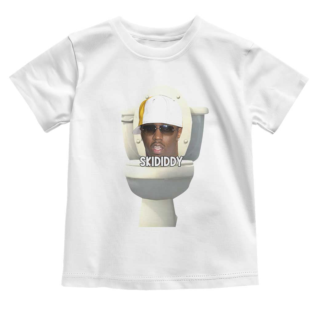 Funny Diddy Toddler T Shirt Diddy Skibidi Toilet Meme - Wonder Print Shop