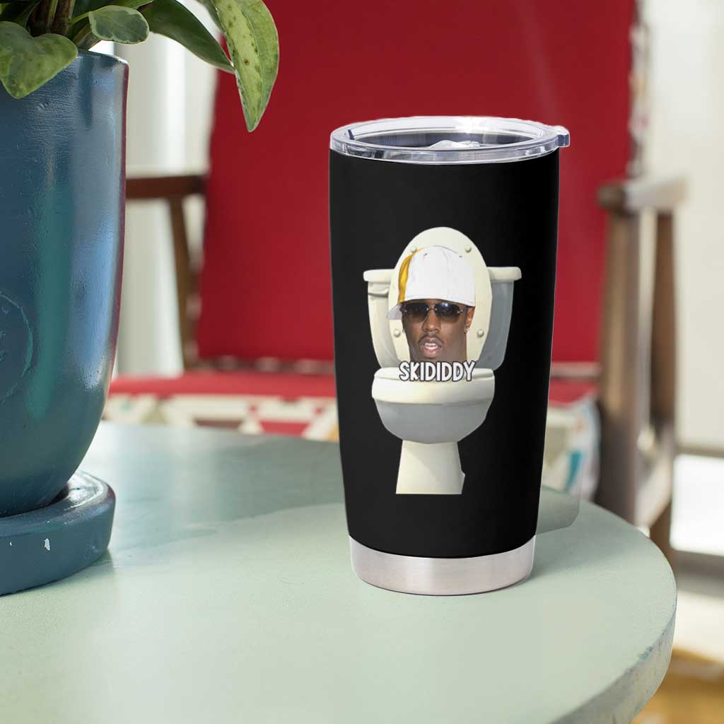 Funny Diddy Tumbler Cup Diddy Skibidi Toilet Meme - Wonder Print Shop