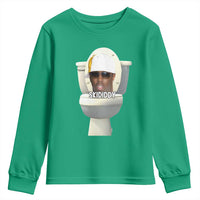 Funny Diddy Youth Sweatshirt Diddy Skibidi Toilet Meme - Wonder Print Shop