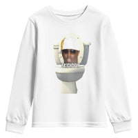 Funny Diddy Youth Sweatshirt Diddy Skibidi Toilet Meme - Wonder Print Shop