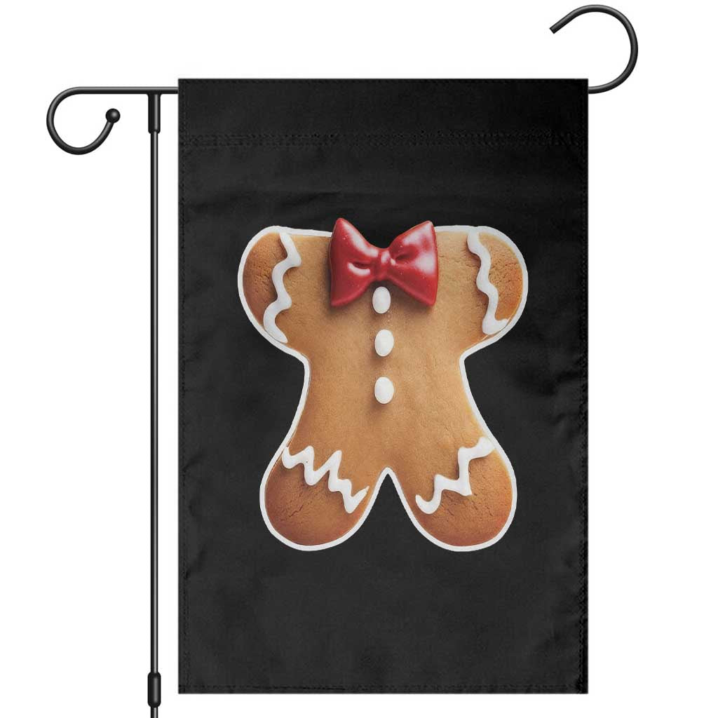 Gingerbread Man Garden Flag Christmas Cookie Costume - Wonder Print Shop
