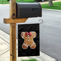 Gingerbread Man Garden Flag Christmas Cookie Costume - Wonder Print Shop