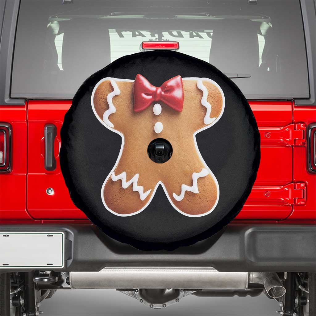 Gingerbread Man Spare Tire Cover Christmas Cookie Costume - Wonder Print Shop