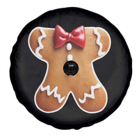 Gingerbread Man Spare Tire Cover Christmas Cookie Costume - Wonder Print Shop