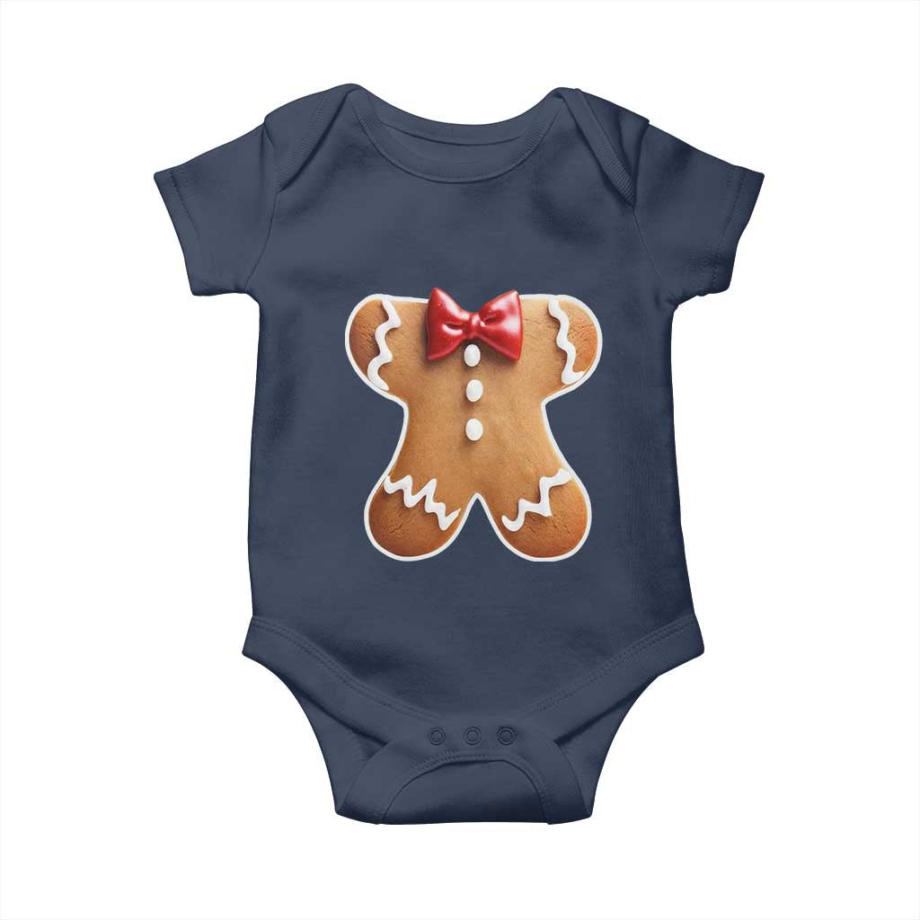 Gingerbread Man Baby Onesie Christmas Cookie Costume - Wonder Print Shop