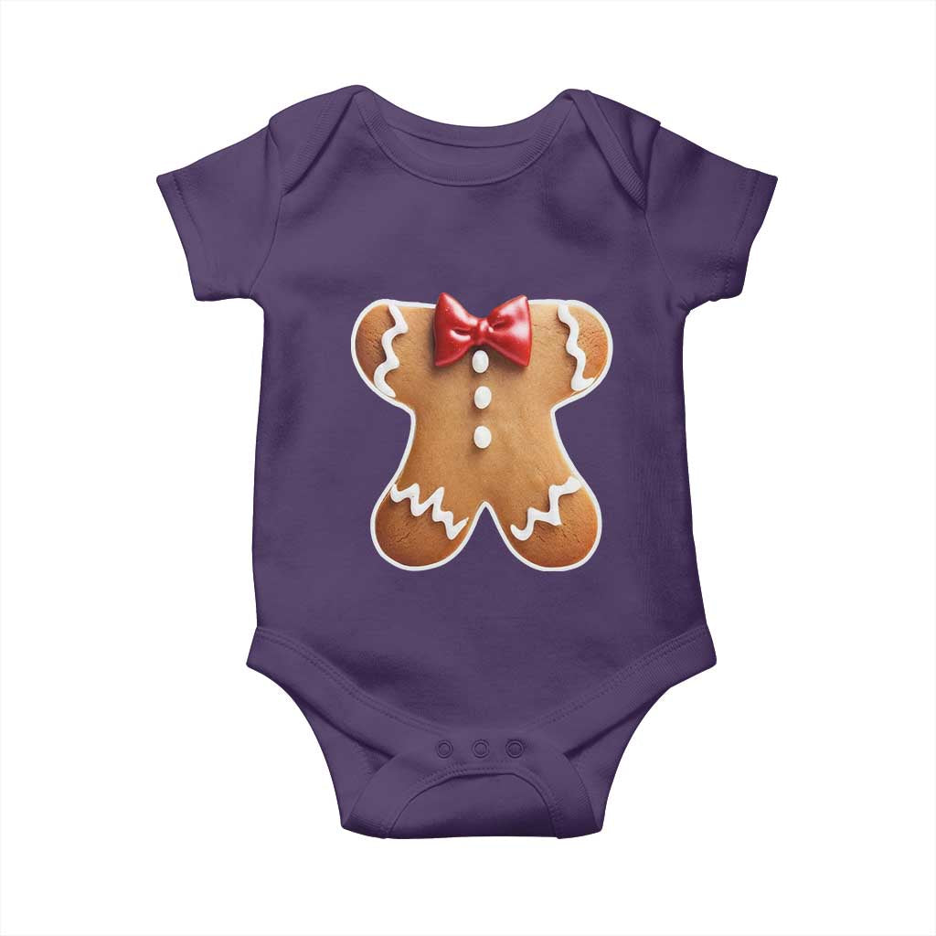 Gingerbread Man Baby Onesie Christmas Cookie Costume - Wonder Print Shop