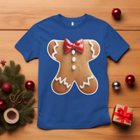 Gingerbread Man T Shirt Christmas Cookie Costume - Wonder Print Shop