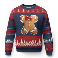 Gingerbread Man Ugly Christmas Sweater Xmas Cookie Costume - Wonder Print Shop