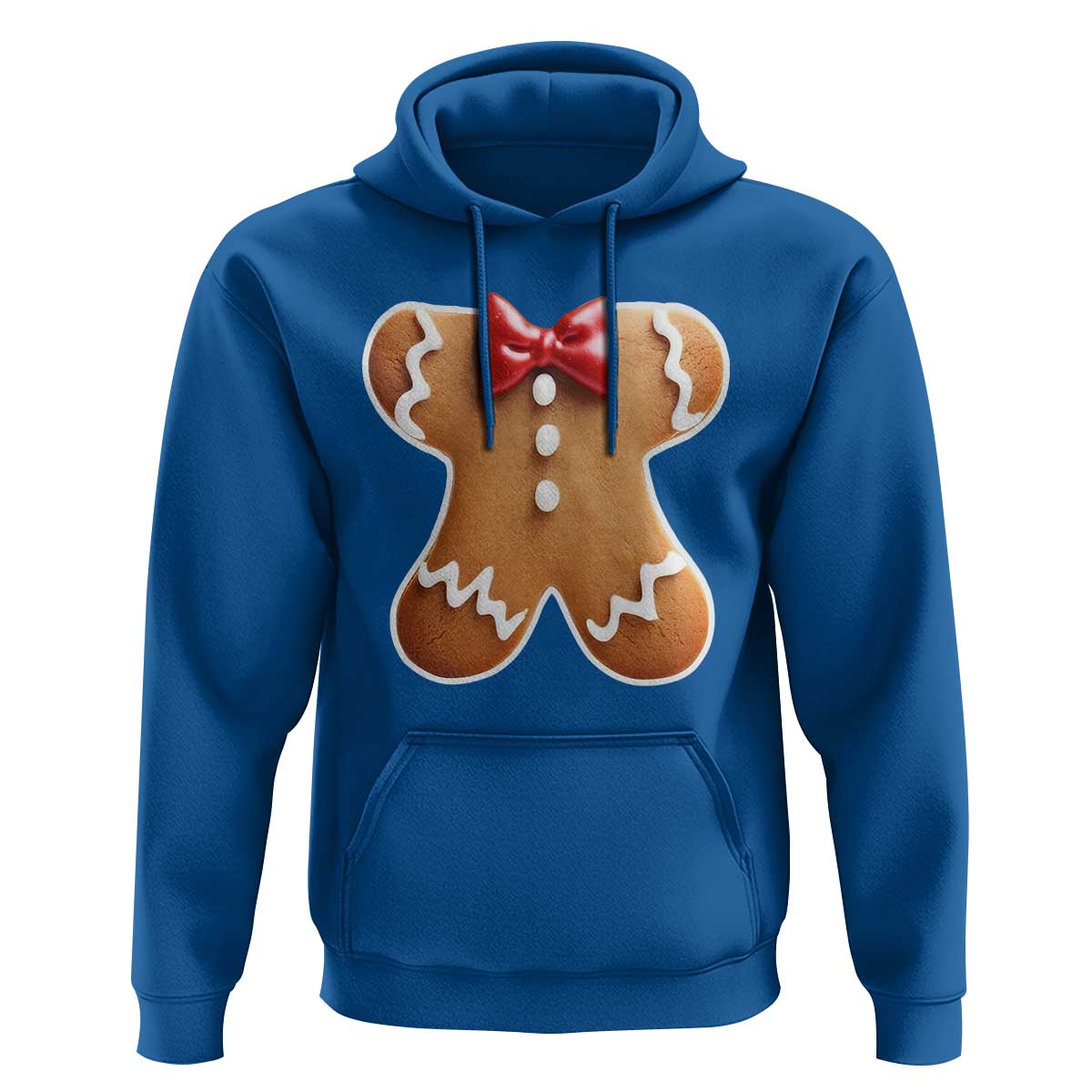 Gingerbread Man Hoodie Christmas Cookie Costume - Wonder Print Shop