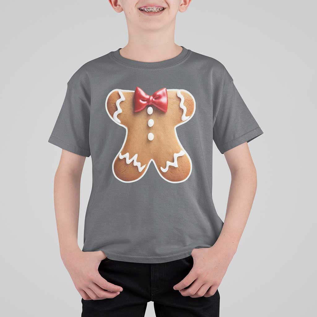Gingerbread Man T Shirt For Kid Christmas Cookie Costume - Wonder Print Shop