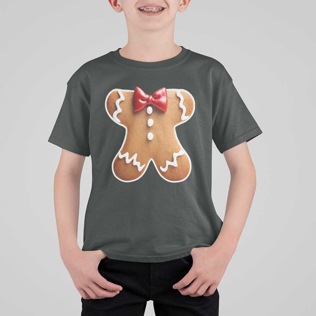 Gingerbread Man T Shirt For Kid Christmas Cookie Costume - Wonder Print Shop