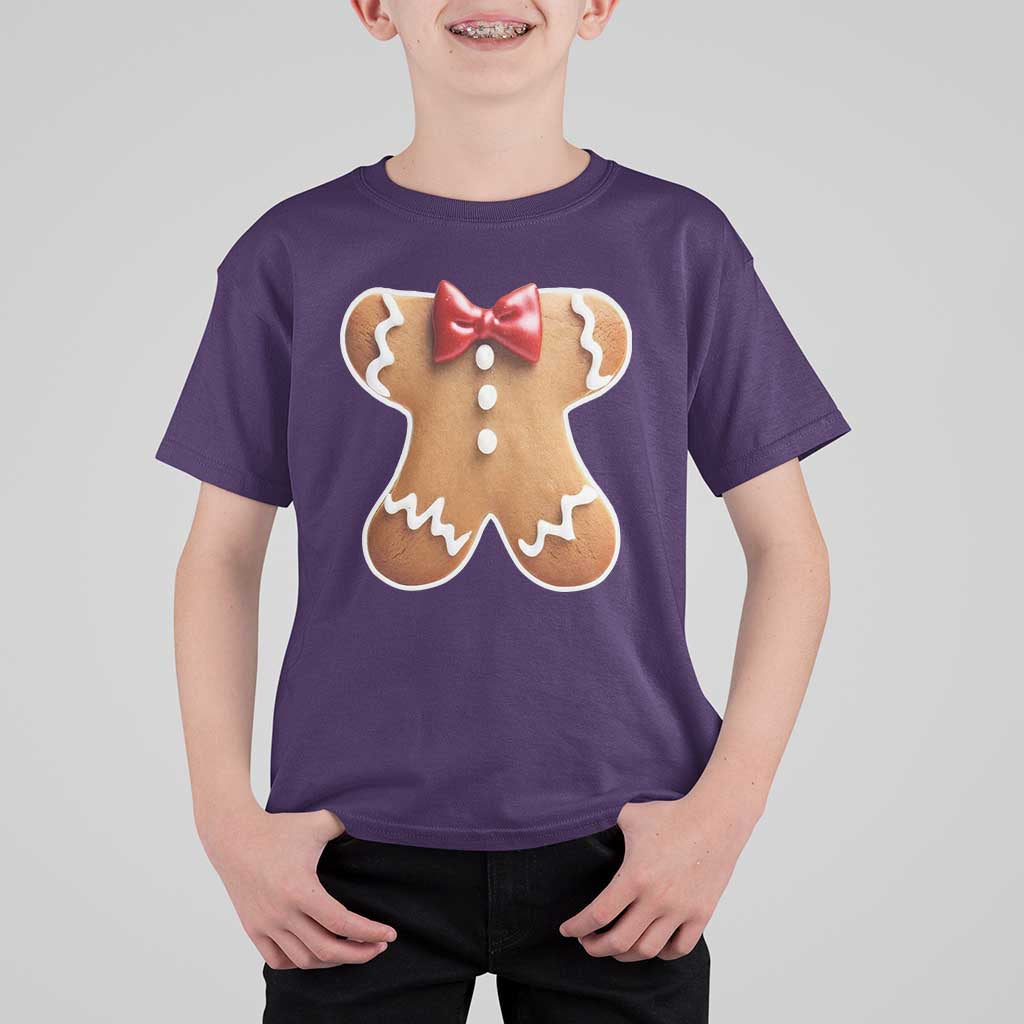 Gingerbread Man T Shirt For Kid Christmas Cookie Costume - Wonder Print Shop