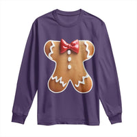 Gingerbread Man Long Sleeve Shirt Christmas Cookie Costume - Wonder Print Shop