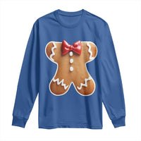 Gingerbread Man Long Sleeve Shirt Christmas Cookie Costume - Wonder Print Shop