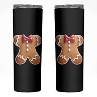 Gingerbread Man Skinny Tumbler Christmas Cookie Costume - Wonder Print Shop
