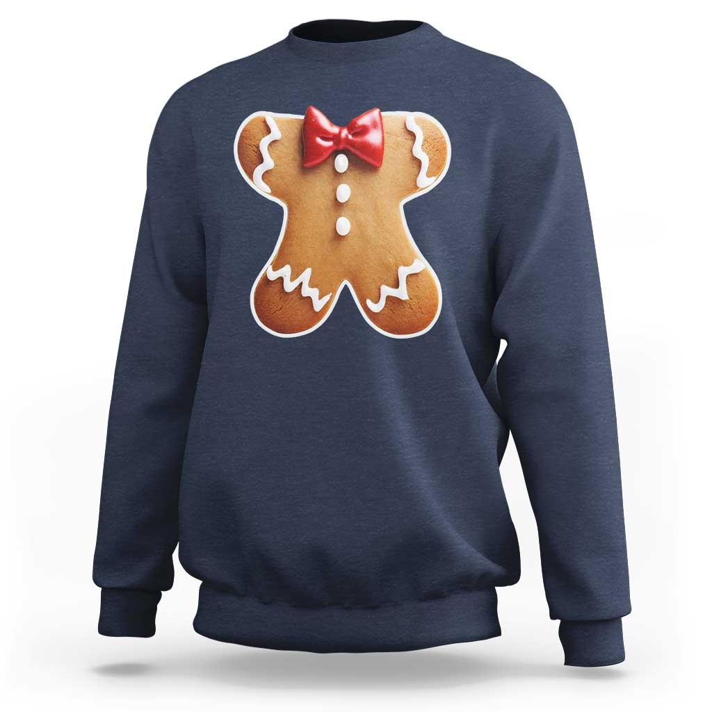 Gingerbread Man Sweatshirt Christmas Cookie Costume - Wonder Print Shop