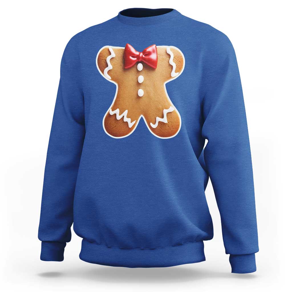 Gingerbread Man Sweatshirt Christmas Cookie Costume - Wonder Print Shop
