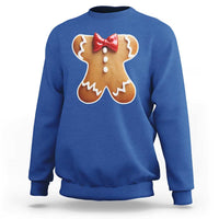 Gingerbread Man Sweatshirt Christmas Cookie Costume - Wonder Print Shop