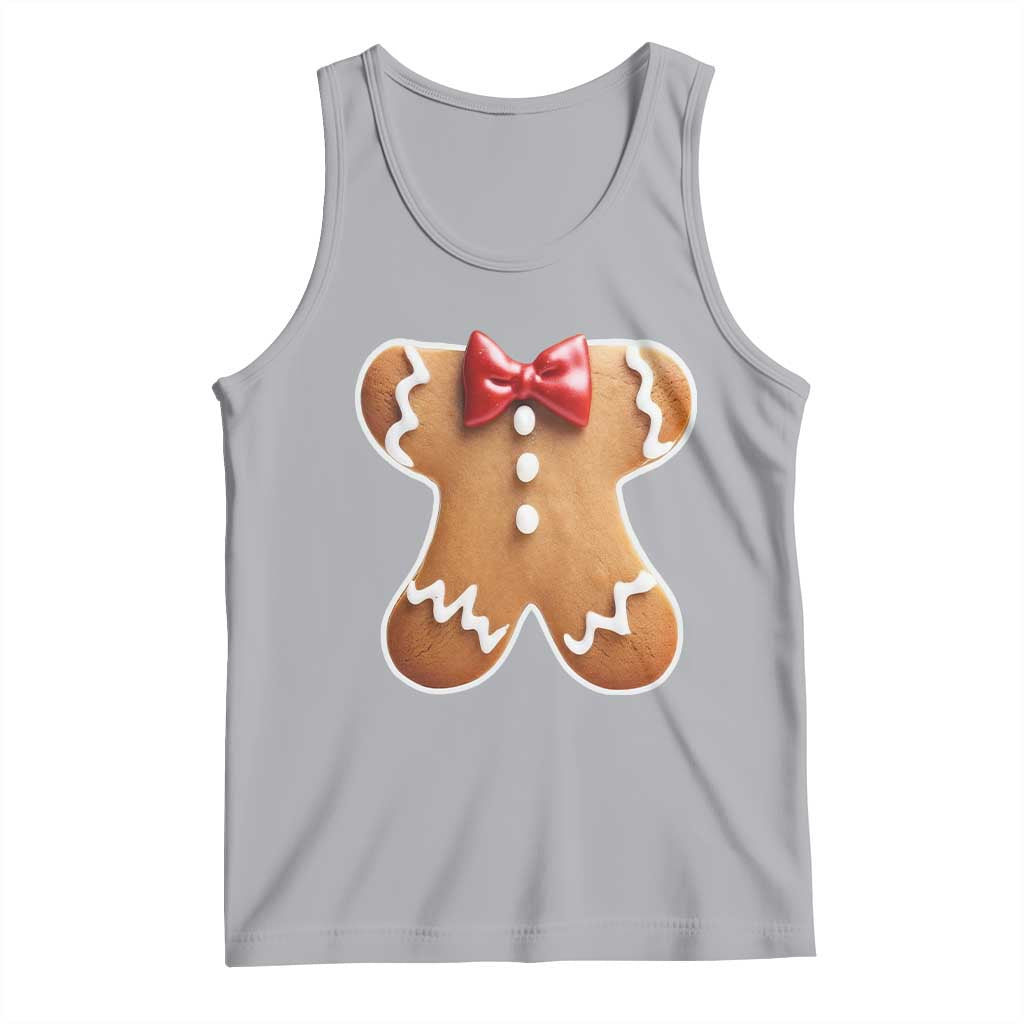Gingerbread Man Tank Top Christmas Cookie Costume - Wonder Print Shop