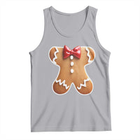 Gingerbread Man Tank Top Christmas Cookie Costume - Wonder Print Shop