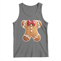 Gingerbread Man Tank Top Christmas Cookie Costume - Wonder Print Shop
