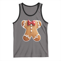 Gingerbread Man Tank Top Christmas Cookie Costume - Wonder Print Shop