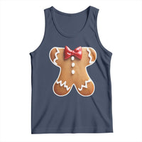 Gingerbread Man Tank Top Christmas Cookie Costume - Wonder Print Shop