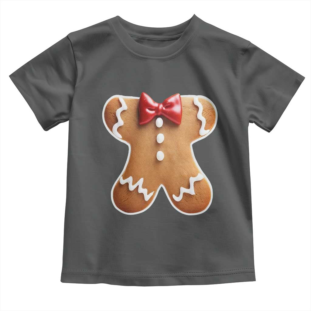 Gingerbread Man Toddler T Shirt Christmas Cookie Costume - Wonder Print Shop