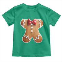 Gingerbread Man Toddler T Shirt Christmas Cookie Costume - Wonder Print Shop
