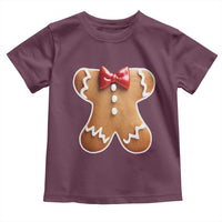 Gingerbread Man Toddler T Shirt Christmas Cookie Costume - Wonder Print Shop