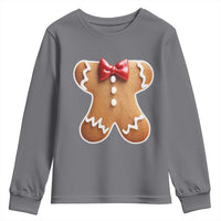 Gingerbread Man Youth Sweatshirt Christmas Cookie Costume - Wonder Print Shop