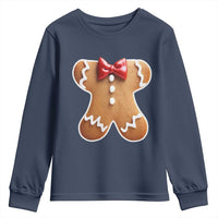 Gingerbread Man Youth Sweatshirt Christmas Cookie Costume - Wonder Print Shop