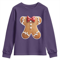 Gingerbread Man Youth Sweatshirt Christmas Cookie Costume - Wonder Print Shop