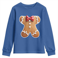 Gingerbread Man Youth Sweatshirt Christmas Cookie Costume - Wonder Print Shop